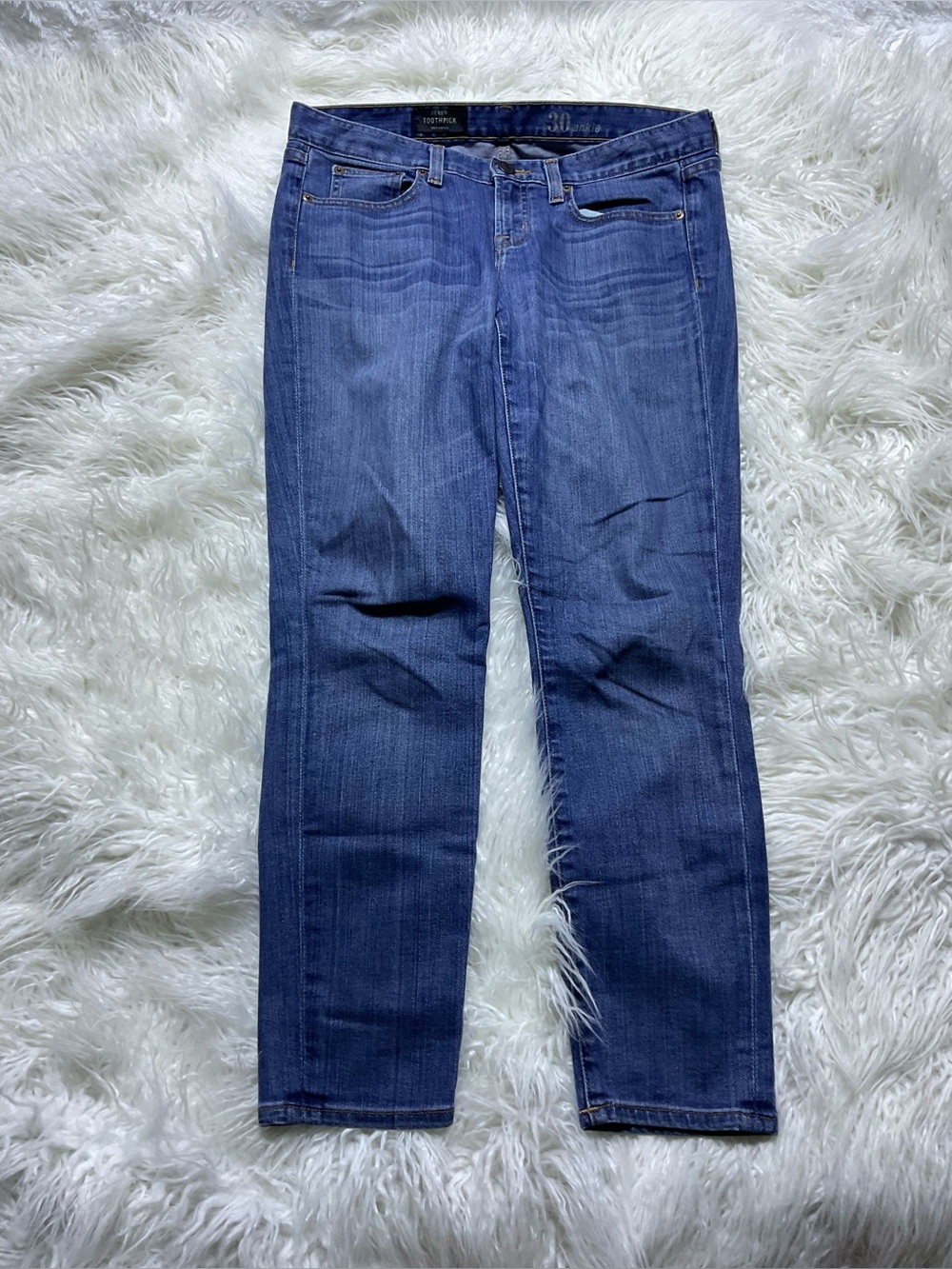 J Crew Toothpick Skinny Ankle Jeans